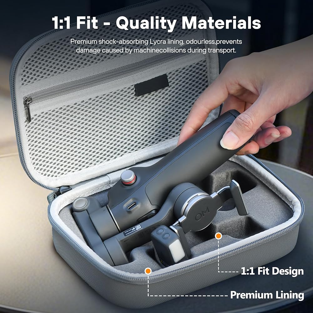 ★DJI★ Osmo Mobile 7P スタビライザー 極美品 ハードケース Amazon.com : Osmo Mobile 7P Case, Leather PU Carrying Case